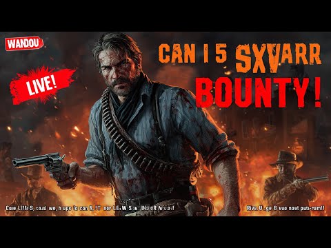 🔴 Can I Survive 5-Star Bounty in RDR2? 😱🔥 LIVE NOW!