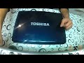 Как разобрать ноутбук Toshiba Satellite L350D / How to disassemble Toshiba Satellite L350D laptop