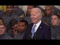 Biden honors Army football with Commander-in-Chiefs Trophy  - 01:35 min - News - Video