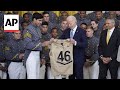 Biden honors Army football with Commander-in-Chiefs Trophy
