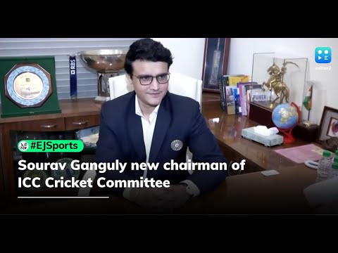 Sourav Ganguly replaces Anil Kumble as the chairman of ICC Cricket Committee