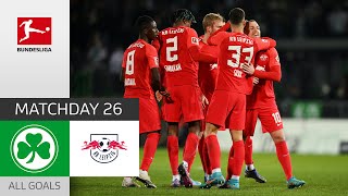 Leipzig squad were all on target | Greuther Fürth — RB Leipzig 1-6 | All Goals | Bundesliga 21/22