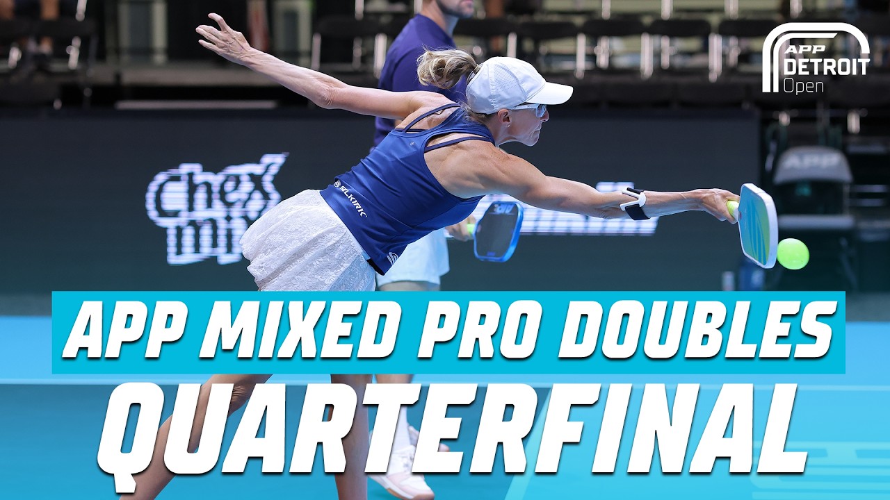 Susannah Barr/Patrick Kawka vs. Megan Fudge/Aidan Schenk | 2026 APP Detroit Open Mixed Pro Doubles