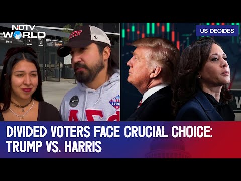 Trump Vs Harris | Divided Voters In Las Vegas Face Stark Choice In 2024 Presidential Election