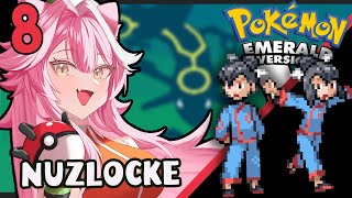 【POKEMON EMERALD NUZLOCKE】Seventh Gym time… will we actually make it??