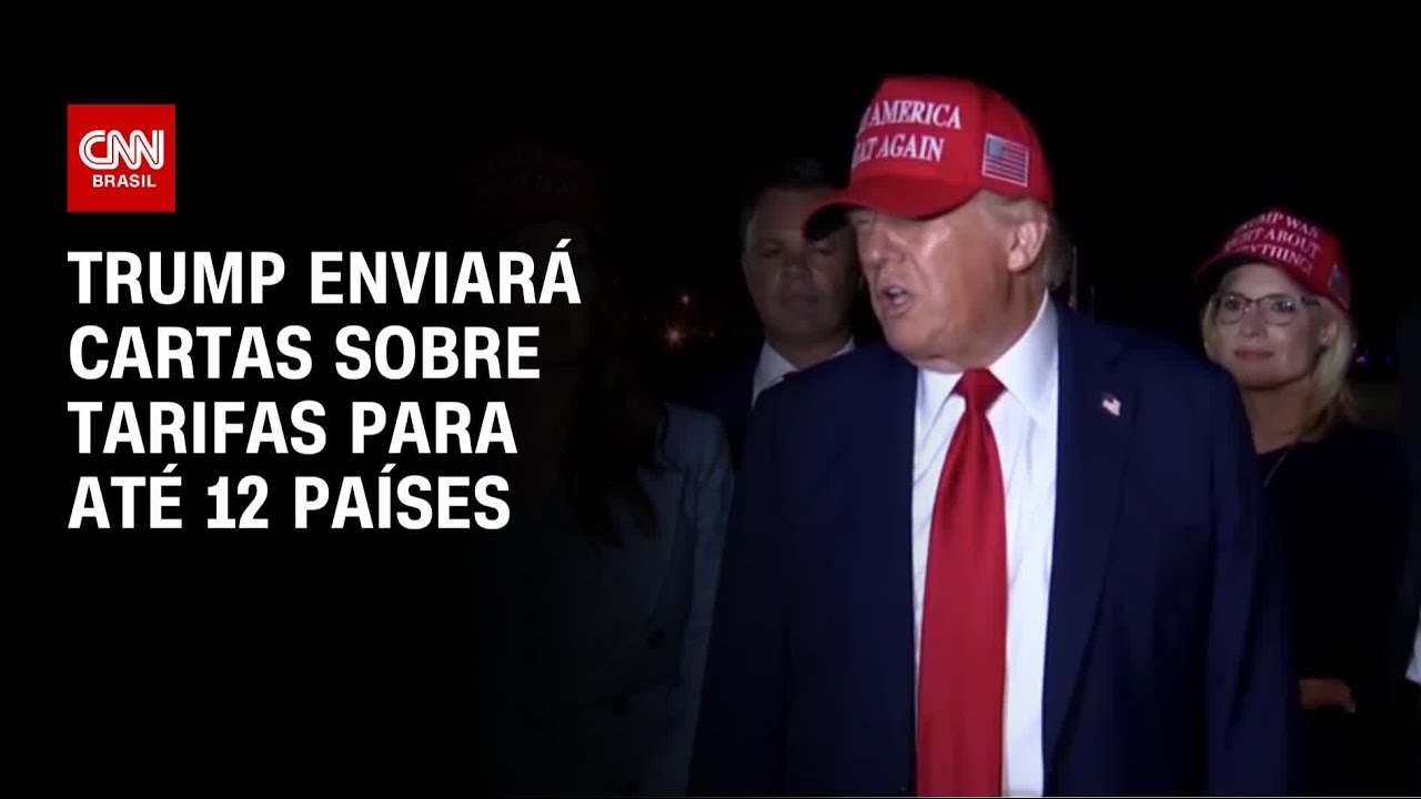 Trump diz que enviará cartas sobre tarifas para até 12 países | CNN NOVO DIA