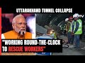 Uttarkashi Tunnel Rescue | Round-The-Clock Efforts On To Rescue Workers From Tunnel: PM In Telangana