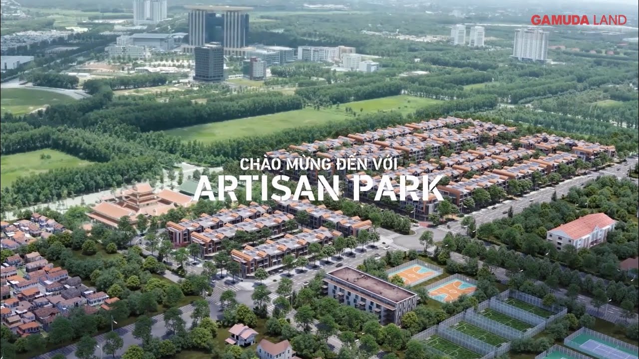 Artisan Park nhà phố thương mại, shophouse ngay Lê Hoàn, Phạm Văn Đồng, Bình Dương. Trực tiếp CĐT video