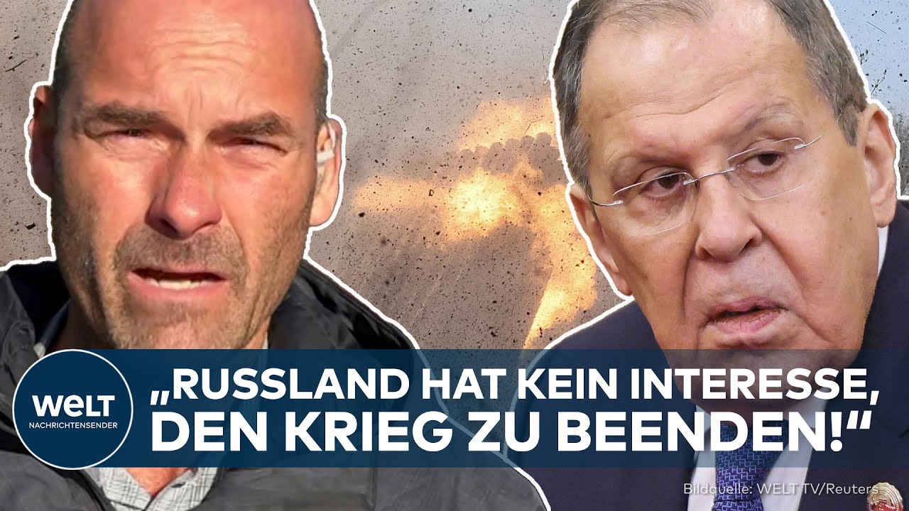 PUTINS KRIEG: Friedenstauben aus dem Kreml? "Heiße Luft" vom Lügner Lawrow in Minsk