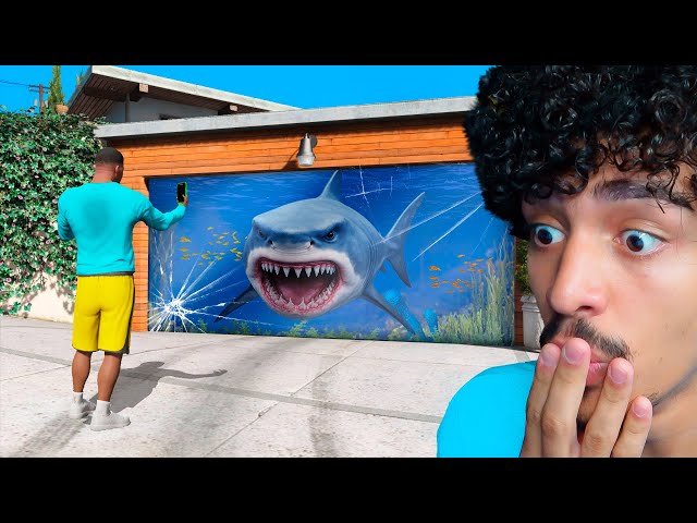 O AQUÁRIO DO FRANKLIN NO GTA 5