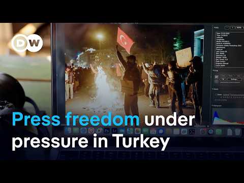 Turkey drops further in report on press freedom | DW News