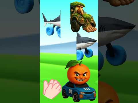 mencocokan kendaraan Udin Din Din dun #shorts #cartoon #kartun #fypシ #funny