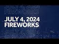2024 July 4th fireworks shows across Baltimore area (updated)  - 01:21 min - News - Video
