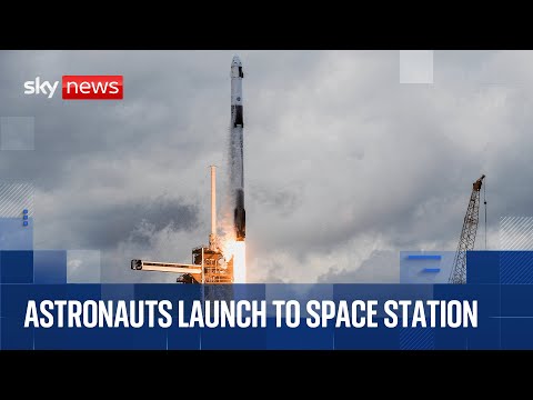 SpaceX to launch four astronauts to ISS after first attempt scrubbed due to weather