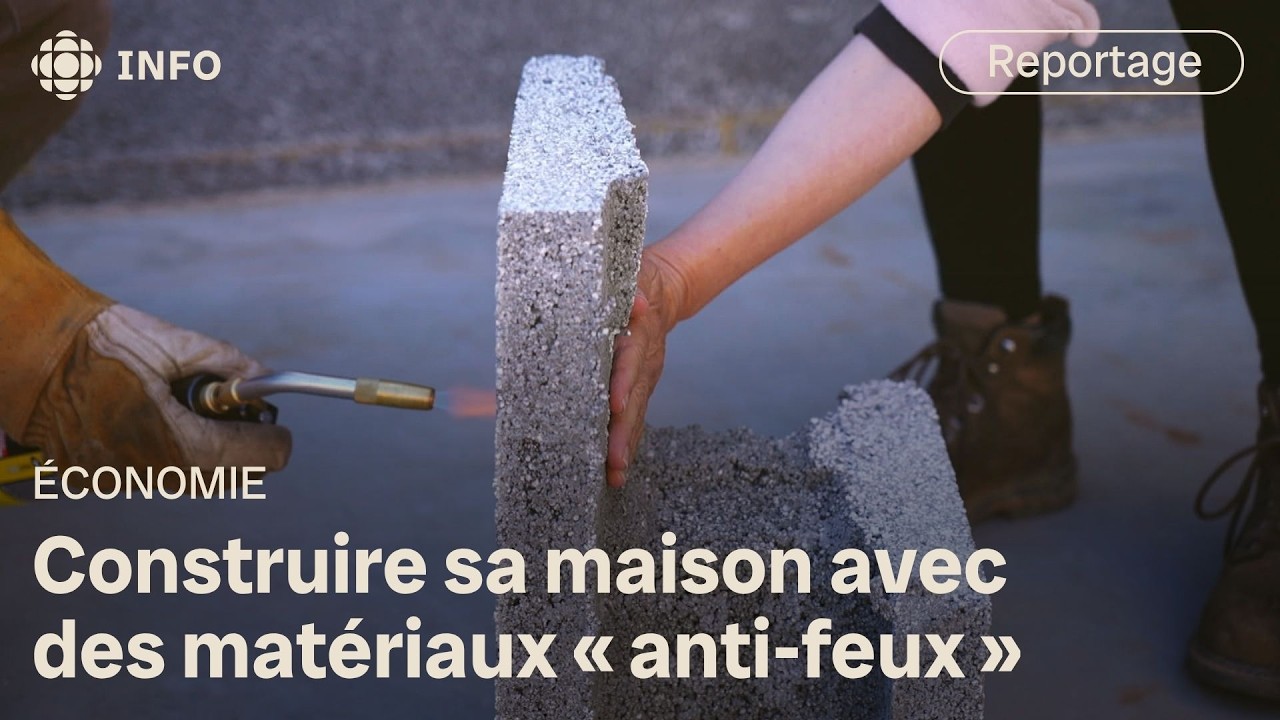 Elle reconstruit sa maison avec des matériaux non combustibles après un feu dévastateur