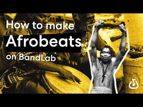 How to make Afrobeats using BandLab's free web Mix Editor (BandLab Tutorial)