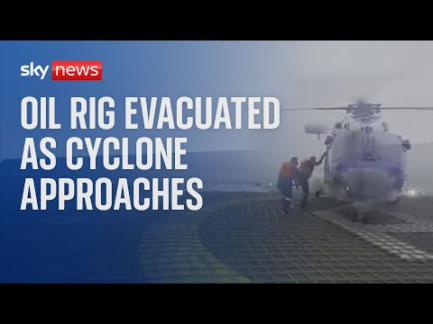 Cyclone: Oil rig evacuated as Cyclone Biparjoy approaches India and Pakistan