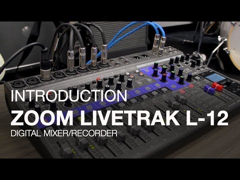 Zoom LiveTrack L-12 Digital Mixer
