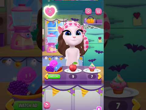 My Talking Angela's Head is Big #mytalkingangela2 #diycosplay #cat #mytalkingtom #funny #funny