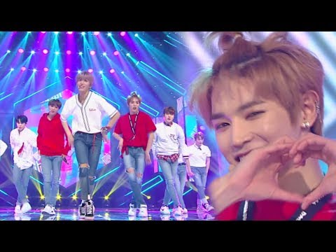《CUTE》 NCT 127(엔시티 127) - TOUCH(터치) @인기가요 Inkigayo 20180408