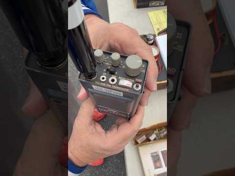 A classic hand held hf ham radio spotted at the W6TRW swap meet! A classic hand held hf ham radio spotted at the W6TRW swap meet!