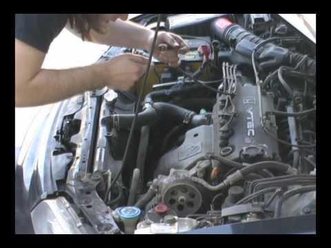 How to change spark plug wires on honda accord #5