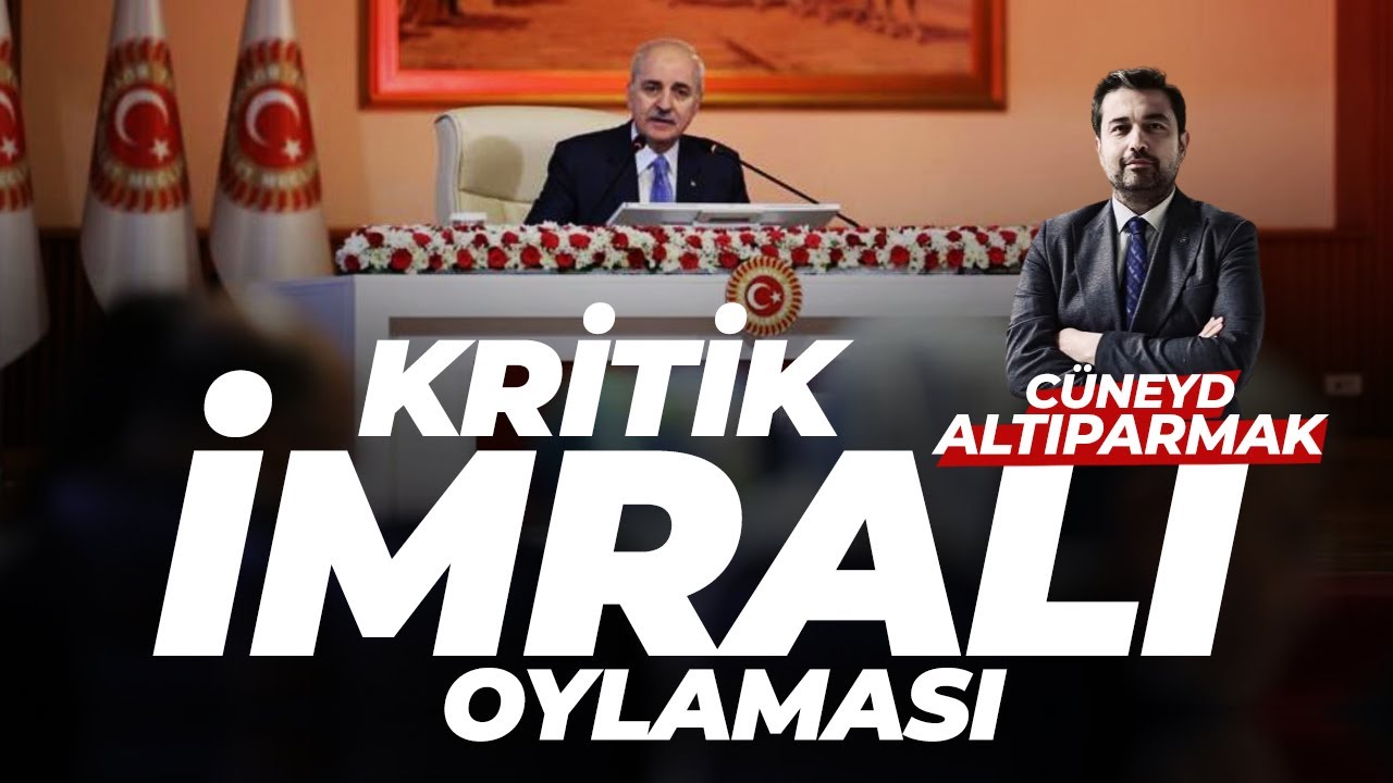Komisyonda kritik İmralı oylaması! Cüneyd Altıparmak süreci ve atılması gereken adımları yorumluyor