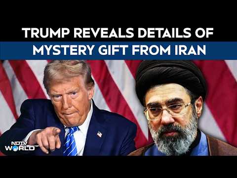 Donald Trump Latest News | "10 Big Boats Of Oil": Trump Reveals Details Of Mystery Gift From Iran