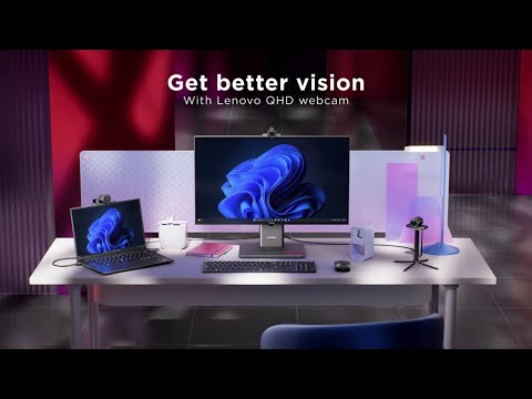 Lenovo QHD Webcam Product Tour