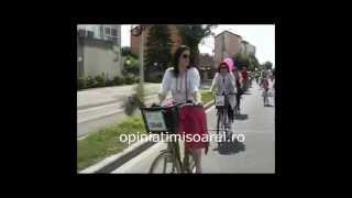 La Timisoara a avut loc o parada intitulata "Cochete pe biciclete"