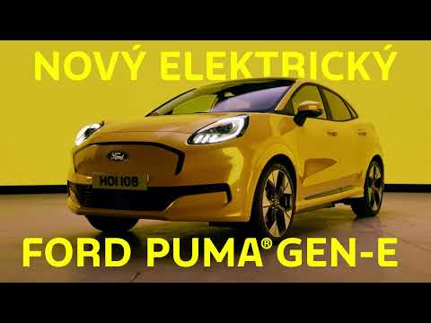 Nový elektrický Ford Puma Gen-E®