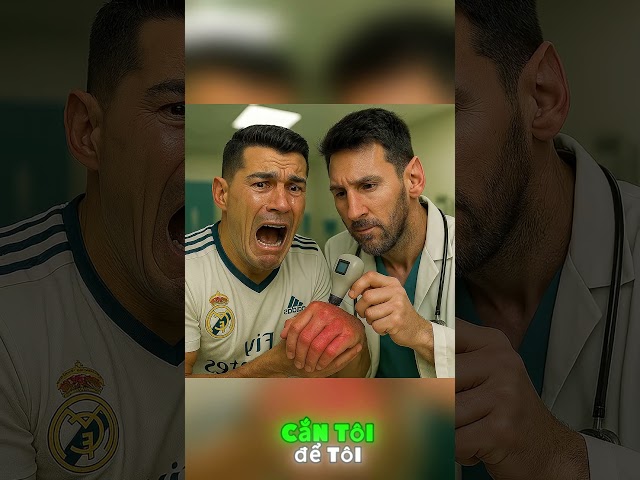 Ronaldo bị quái vật cắn#shorts