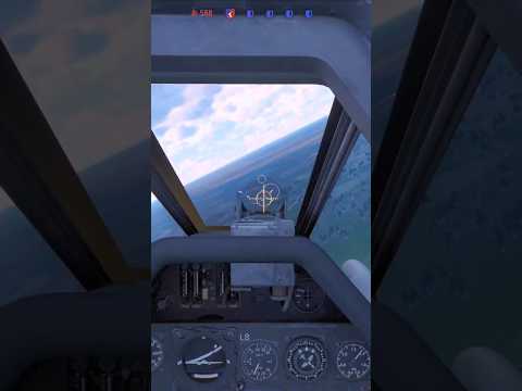 FW-190 D-12 intercepts Dauntless SBD over Normandy #enlisted #gaijin #shorts
