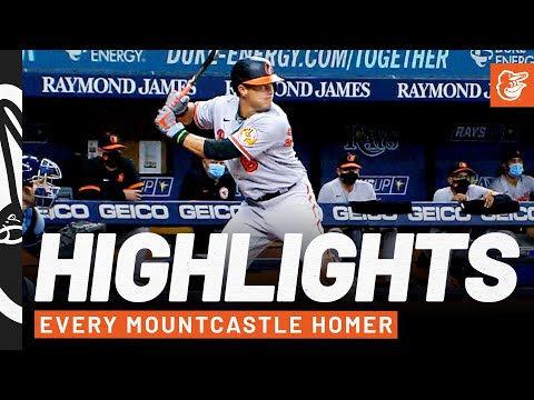 All 33 Home Runs from Ryan Mountcastle’s 2021 Season | Baltimore Orioles video clip