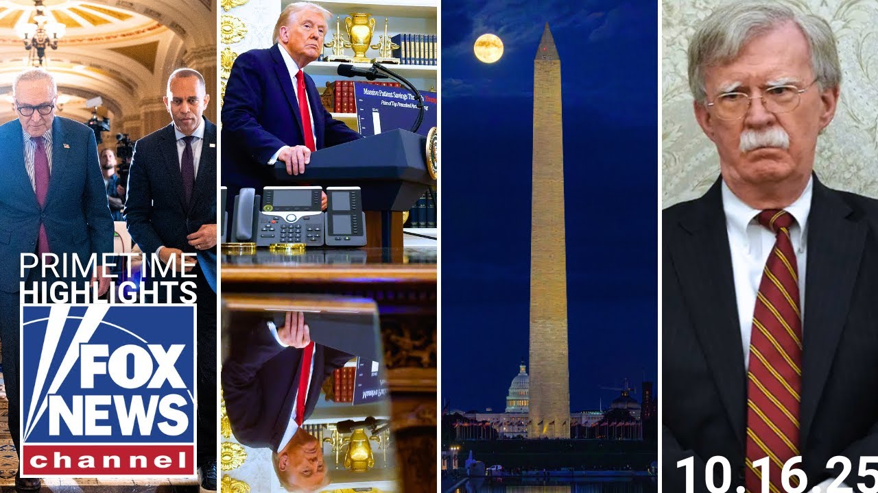 Fox News Highlights - October 16th, 2025