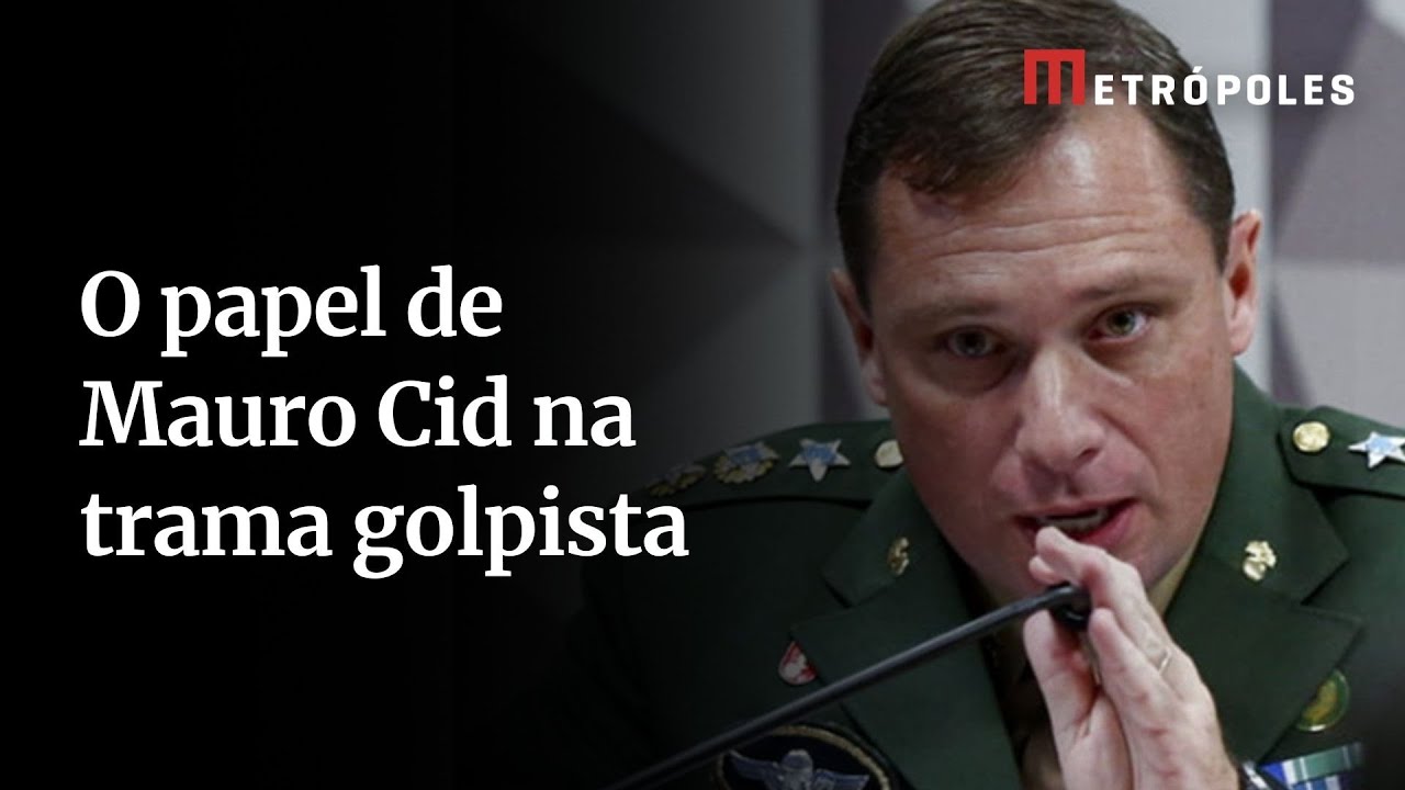 O papel de Mauro Cid na trama golpista