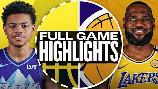 Los Angeles Lakers vs Utah Jazz Full Game Highlights - Nov 17 ,2025 | NBA Season