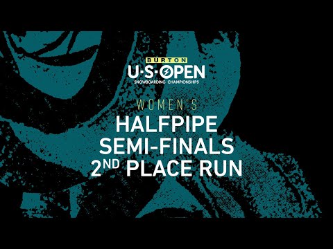 Burton U·S·Open 2020 ? Women's Halfpipe Semi-Finals Second Place Run ? Maddie Mastro