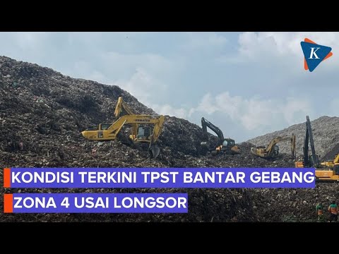 Pencarian 5 Orang Hilang akibat Longsor TPST Bantar Gebang Zona 4