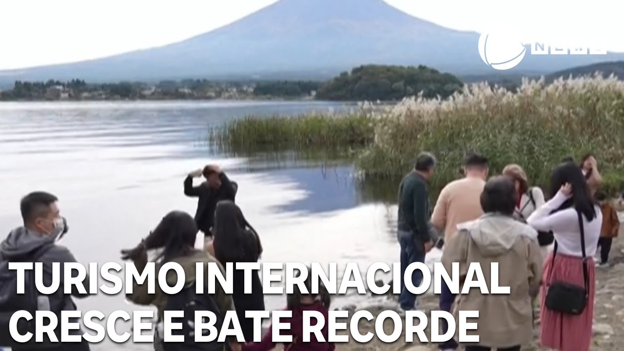 Turismo internacional cresce e bate recorde em 2025