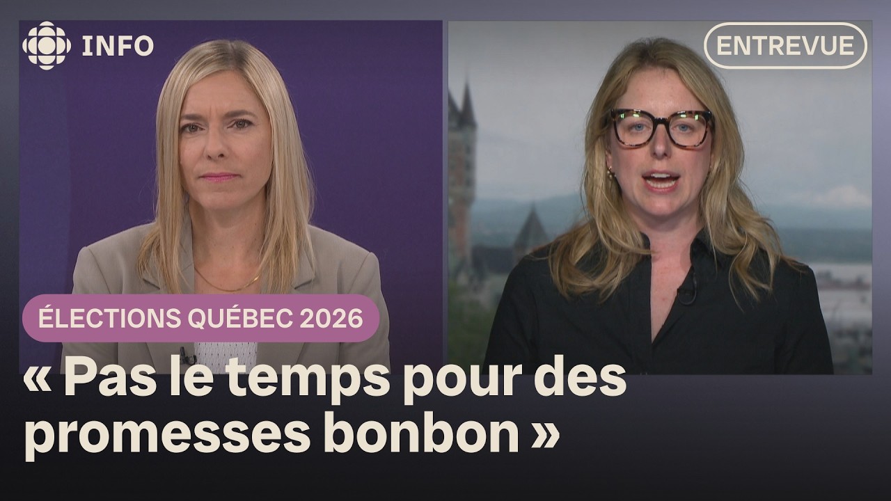 Le Parti libéral du Québec (PLQ) dévoile son cadre financier | Zone économie | Élections Québec 2026