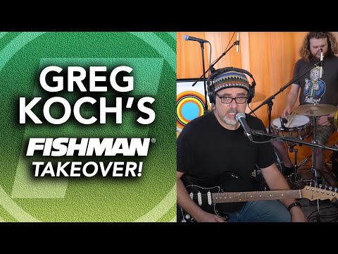 Greg Koch's Fishman Takeover! 9-20-2021 Live Music