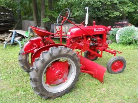 1948 FarmAll Cub Leveling and Grader Blade - YouTube farmall cub tractor wiring diagram for 1951 