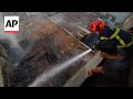 Deadly fire at garment factory and chemical warehouse in capital of Bangladesh