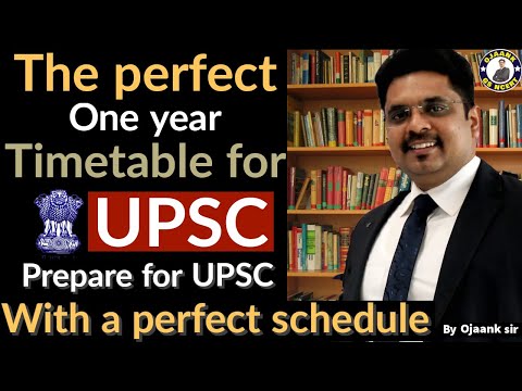 Perfect One Year Timetable for UPSC Aspirants | 12 hours of study (9 AM to 3AM ) | ojaank_gs_ncert