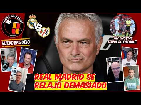 REAL MADRID JUGÓ MUY MAL <strong>ante</strong> el RAYO VALLECANO. JOSÉ MOURINHO no MUESTRA ENERGÍA | Fuera De Juego