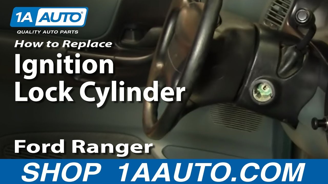 Replace door lock cylinder ford ranger #6