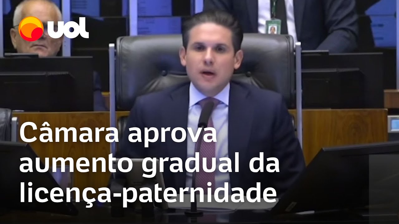 Câmara dos Deputados aprova aumento de licençapaternidade de 5 para 20 dias TV Online Câmara dos Deputados aprova aumento de licença paternidade de 5 para 20 dias
