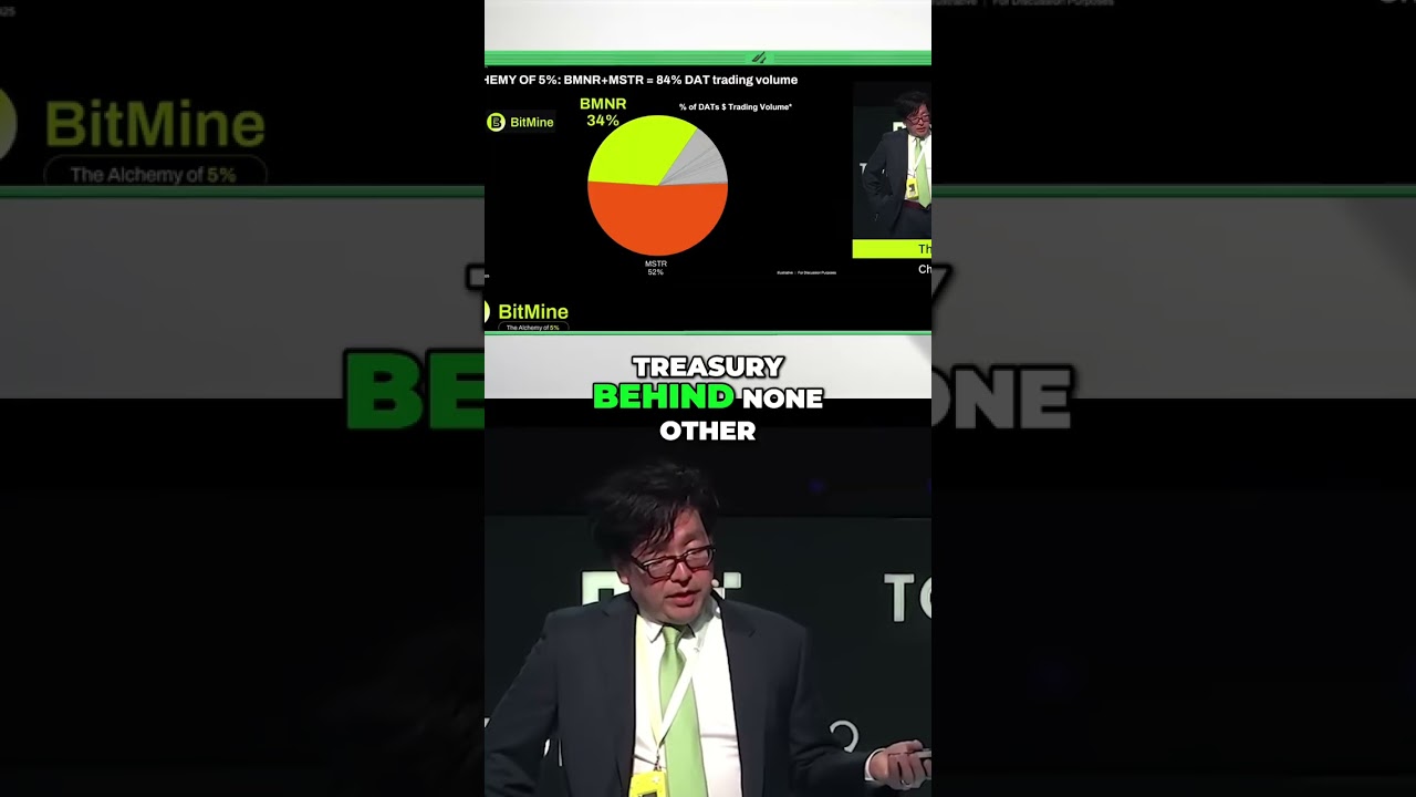 Bitmine Boasts Massive ETH Holdings, Outpacing the Competition! shorts