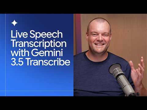 How to build with Gemini 3.5 Transcribe